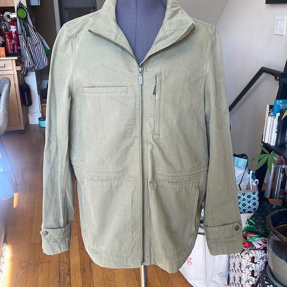NWT Untuckit Women's Olivio Military Jacket sz L - Picture 1 of 11